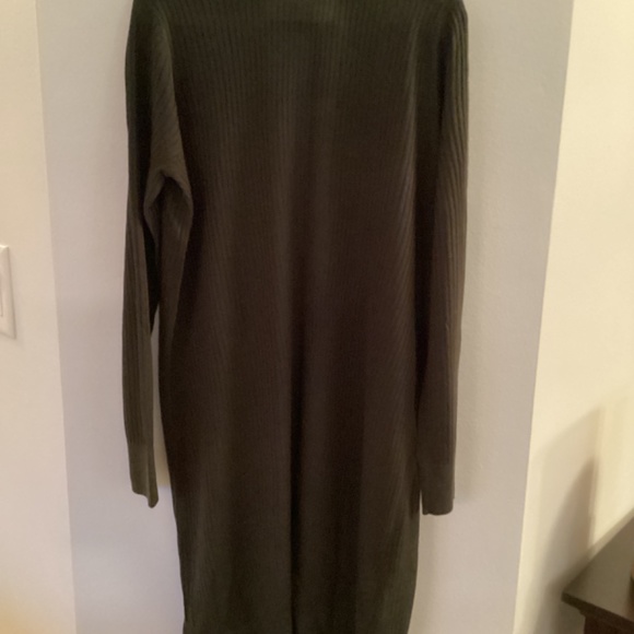 LOFT Ribbed Open Cardigan - Picture 2 of 4